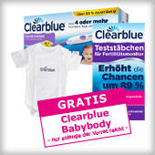 Clearblue gratis Babybody