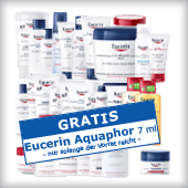 Aktion Eucerin Gratis Aquaphor