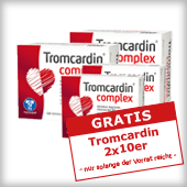 Aktion Tromcardin gratis 2x10er Tromcardin